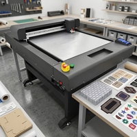 Hochgeschwindigkeits-Flachbett-Schneideplotter mit Oszillierendem Messer Digitaler Cutter für PET PVC Karton Faser-Verbundwerkstoffe und Wellpappe
