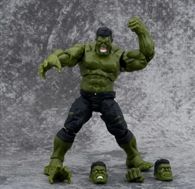 Marvel HulkS Action Anime Figure Aveng Infinity War joint giocattoli modello BJD mobile per bambini 20cm