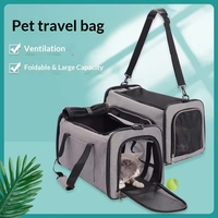 Taşınabilir El Tipi Katlanabilir Ayarlanabilir Pamuklu Nefes Alabilen Kedi ve Köpek Taşıma Çantası Model 003 Araba Kullanımı Pusetler 10kg Kapasiteli