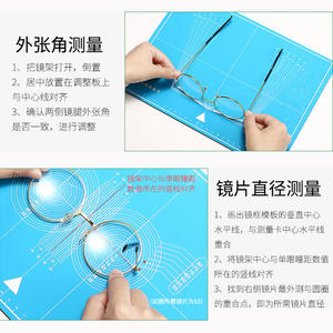 Almohadilla de ajuste para monturas de gafas 30x22cm, herramienta flexible de acetato para reparación y ajuste en oftalmología, para curvatura facial y ángulo de inclinación - Product Image 4