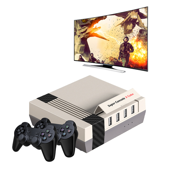 Super Console X Cube Retro Video Game Console Built-in 50+ Emulators with 9000+ 11700+ Games