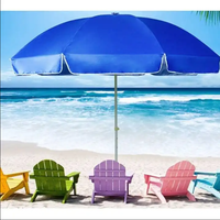 Rayures roses personnalisé extérieur réglable Protection UV Parasol de plage mariage jardin frange gland parapluie abri soleil