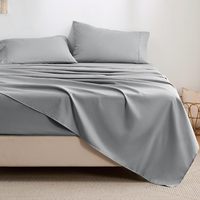 Ensemble de draps en microfibres 4 pièces King Single Twin Size Literie en gros Ensemble de draps 1800tc