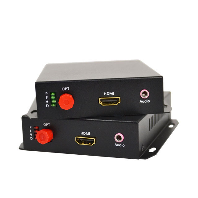 Yunvo H-DM to Fiber Optic Video Extender Video Converter HDM Video Fiber Transceiver Compressed 1080P for High Signal Quality