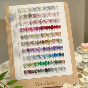 Vernis à <span class=keywords><strong>ongles</strong></span> à paillettes couleur or et argent laser, standard UE 80 couleurs, gel à grandes paillettes populaire pour nail art - Product Image 1