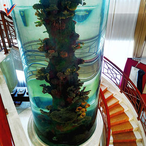 Leyu Usine Liquidation Vente Professionnel Formes Personnalisées Haute Transparent Acrylique Fish Tank Pour Aquarium - Product Image 5