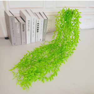 Simulated Weeping Willow Vine 100cm-200cm Artificial Greenery Wall Hanging Home <b>Decor</b> Indoor Outdoor Wedding Props - Product Image 4