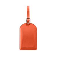 Mode créative personnalisée haut de gamme en cuir PU sac de voyage étiquette vente chaude étanche étiquette de bagage valise autocollant