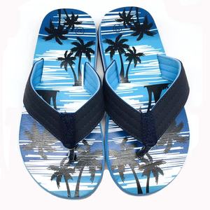 Sandalias de piel sintética para hombre y mujer, chanclas masculinas de estilo chino, con Tanga y palma de la mano - Product Image 1