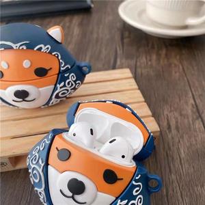 Étui <span class=keywords><strong>Airpods</strong></span> 1/2 en Silicone, design chien de <span class=keywords><strong>dessin</strong></span> animé, coque de protection, nouvel arrivage - Product Image 2
