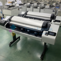 Plotter B0 tamaño 44 ''reacondicionado más rentable para HP T2300 con función de escaneo CAD reacondicionado máquina de inyección de tinta usada