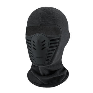 Traspirante invernale da ciclismo all'aperto con mascherina per il viso cappello in pile addensato per collo più caldo copricapo antivento sportivo per lo sci - Product Image 3