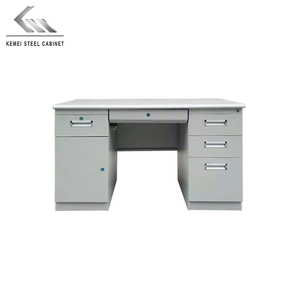 Classrrom Bàn Kim Loại Cơ Sở Thép Bàn Phím Khay MDF Máy Tính Để Bàn Văn Phòng Viết Bàn - Product Image 6