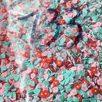 4 juillet Oncle Sam Chapeaux Polymère Argile Tranche Slime Remplissage Sprinkles Nail Art Charms