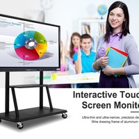 Écran LCD 4K de 100 pouces NonStopOperate, système double sans fil, résistant aux chocs, pour l'éducation et les salles d'exposition, solide et durable