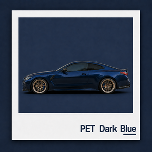 Vinilo Adhesivo para Automóviles, Color Azul Oscuro, PET de Alto Brillo, Antiarañazos, con Liberación de Aire, Rollo Completo para Envolver el Vehículo, Película Adhesiva que Cambia de Color - Product Image 1
