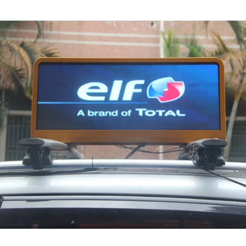moving ads led screen Car roof Led banner P3 P4 P5 3G wireless taxi/car/taxicab led top light display