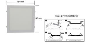 مصباح بينوري 24 فولت قابل للضبط أبيض k من نوع Led k 24 واط سقف دائري لـ Tuya vs Knx Loxone Dali أتمتة المنزل - Product Image 4