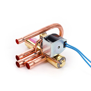 Nhà Máy Giá 24V DC Lạnh 4 Cách Revering Van Điều Hòa Không Khí 4 Cách Đảo Chiều Van Cho Điều Hòa Không Khí - Product Image 1