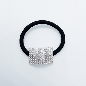 Khuyến Mại Căng Tóc Tie Phụ Kiện Bạc Mạ Rhinestone Căng Ban Nhạc Đàn Hồi Tóc Tie Đuôi Ngựa Chủ - Product Image 4