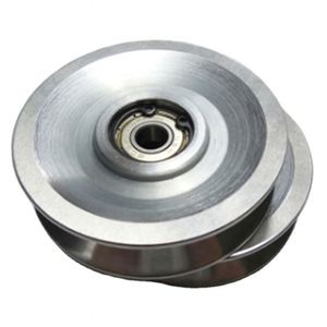 Poulie de déroulement en acier chromé pour équipement de câblage, poulie de guidage de fil - Product Image 1