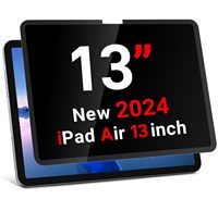 Protection d'écran anti-espion 2 voies pour iPad Air 13 pouces 2024, film protecteur anti-reflet amovible avec adhésif sur les bords, vente chaude