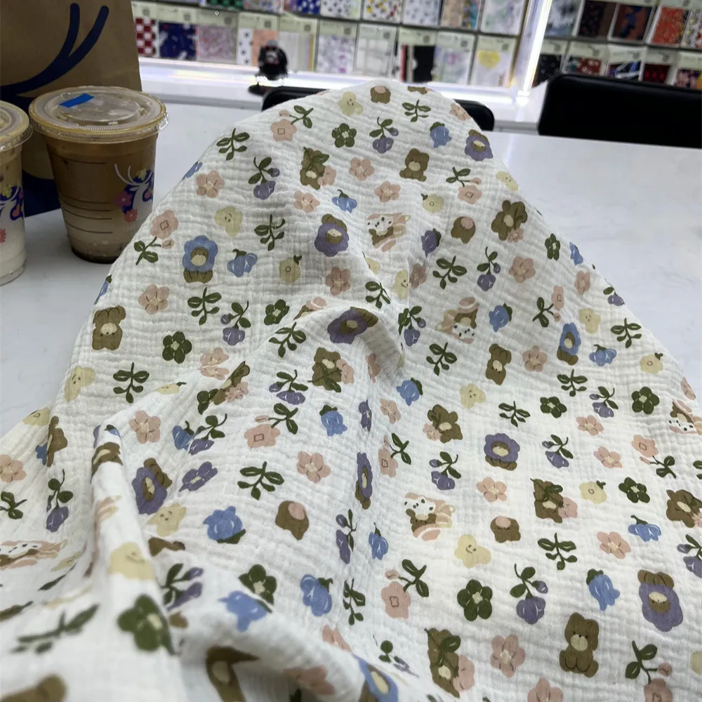 Mulheres chinesas personalizado tana gramado digital impressão de tecido algodão liberdade Londres tecido para roupas Camadas Duplas 100% algodão