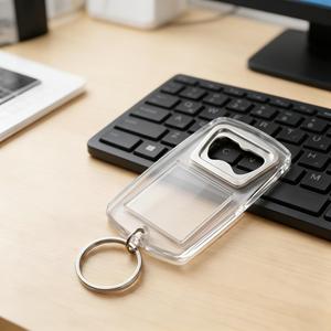 CCH Customized acrylic <b>beer</b> opener keychain portable camping activity item - Product Image 6