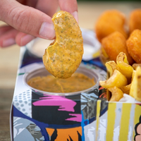Tianxiang Emballage de conteneur de restauration rapide conception personnalisée populaire boîte de papier frites poulet aile Burger frites avec logo