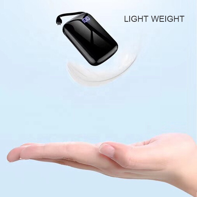 10000mAh Mini pocket powerbank for company gift - Product Image 6
