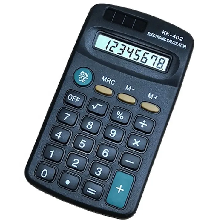 ミニポケット8桁計算エネルギーカスタムスクールオフィスプラスチックハンドヘルド電子電卓プロモーションギフト