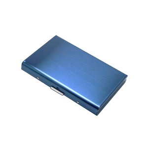 กล่องใส่นามบัตร 6 ช่อง สแตนเลสสตีล ที่ใส่บัตรเครดิตแบบมินิมอล 2 ชิ้น CardsVicloon - Product Image 3