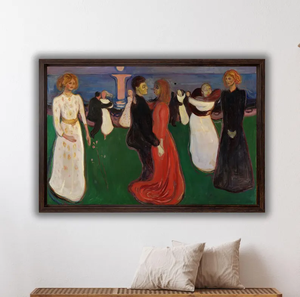 Edvard Munch la danse de la vie Style réaliste peinture à l'huile célèbre Art <span class=keywords><strong>affiche</strong></span> comme toile mur Art décors - Product Image 1