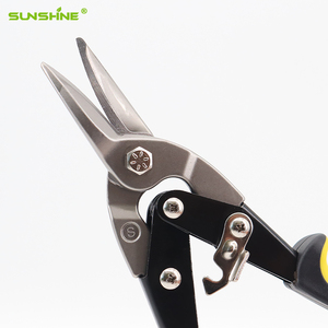 SUNSHINE Tin Metal Sheet Cutting <strong>Scissor</strong> Pvc Pipe Cutter Iron <strong>Scissors</strong> Professional Industrial Shears Multi-purpose 10''<strong>Scissors</strong> - Product Image 5