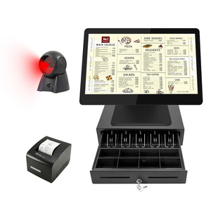 15.6 inch <span class=keywords><strong>POS</strong></span> nóng bán đầy đủ thiết lập thanh toán tiền mặt Đăng ký thông minh Bán lẻ nhà hàng thanh toán điện tử machen tất cả trong một hệ thống <span class=keywords><strong>POS</strong></span> - Product Image 4