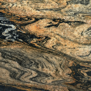 Natural Black Taurus Magma con vetas de oro Matriz de granito Losas de granito de titanio Black Fusion Cosmic Gold Granite - Product Image 1