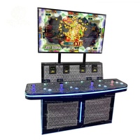 USA Prix compétitif Table à poissons d'amusement d'intérieur Jeux à pièces Machine de jeu de chasseur de pêche avec imprimante/accepteur de billets