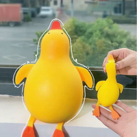 Jouets moelleux, jouets anti-stress, jouets pour soulager le stress, Jouet anti-stress Canard, Jouets extensibles Canard Jaune Géant, Jouets moelleux amusants