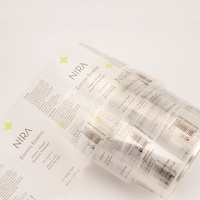 Autocollants transparents en vinyle adhésif résistant, imprimés avec logo personnalisé, formes personnalisées, protection de la marque, étiquettes d'emballage