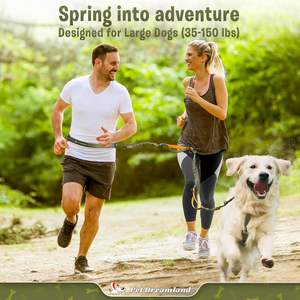 2025 Bestseller Taktische Hundeleine und Halsband mit Autosicherheitsgurt - für Wandern & Sicherheitstraining - Product Image 2