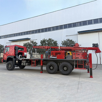 Plateforme de forage à noyau haute performance 6x6 équipée d'un treuil de 20 kN et d'une capacité de corde de 1000 mètres