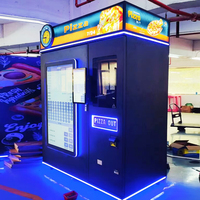 Distributeur automatique de pizza fraîchement faite 24 heures fabricant four rotatif bas prix 2025 machine à pizza entièrement automatique chaude