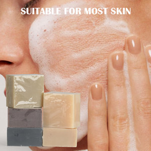 Sabun botani perawatan kulit Vegan koleksi Sabun Wajah dan Tubuh Pelembab Bar sabun alami buatan tangan Herbal organik proses dingin - Product Image 6