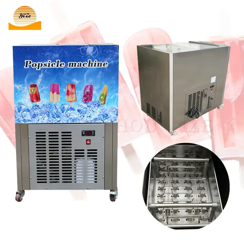 Máquina de llenado de moldes de paletas de helado de 2/4/6, precio de máquina para hacer paletas de acero inoxidable comercial personalizado