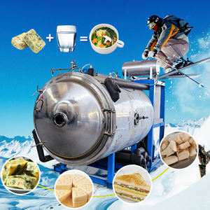 High Efficiency Industrial Freeze <b>Drying</b> <b>Equipment</b> Motor High Productivity Vacuum Lyophilizer 50-2000kg Batch Capacity SUS316L - Product Image 3