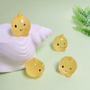 Mix 100PCS Colorful <b>Bear</b> Resin Slime Charms Mini Figures <b>Cute</b> Cartoon Animals Model Dolls Desktop Decorations Micro Landscape - Product Image 3