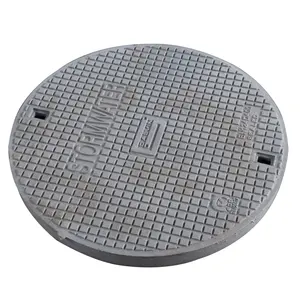 Ductile Iron Cast Manhole Cover EN124 D400 43kg