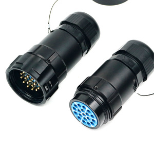 Circular Connector 19 Pin Female Receptacle Waterproof Power <b>Plug</b> For Stage <b>Lighting</b> - Product Image 2