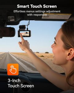 <span class=keywords><strong>Cam</strong></span>éra embarquée Wolfbox X3 2.5K 1440P STARVIS 2 IMX675 ADAS avant/arrière avec WiFi 5.8GHz, GPS, écran tactile, capteur G et enregistrement en boucle - Product Image 5