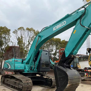 Mini excavatrice Kobelco SK200 utilisée 20 tonnes poids de fonctionnement moteur Cummins avec boîte de vitesses moteur de pompe soupape hydraulique Kawasaki - Product Image 1